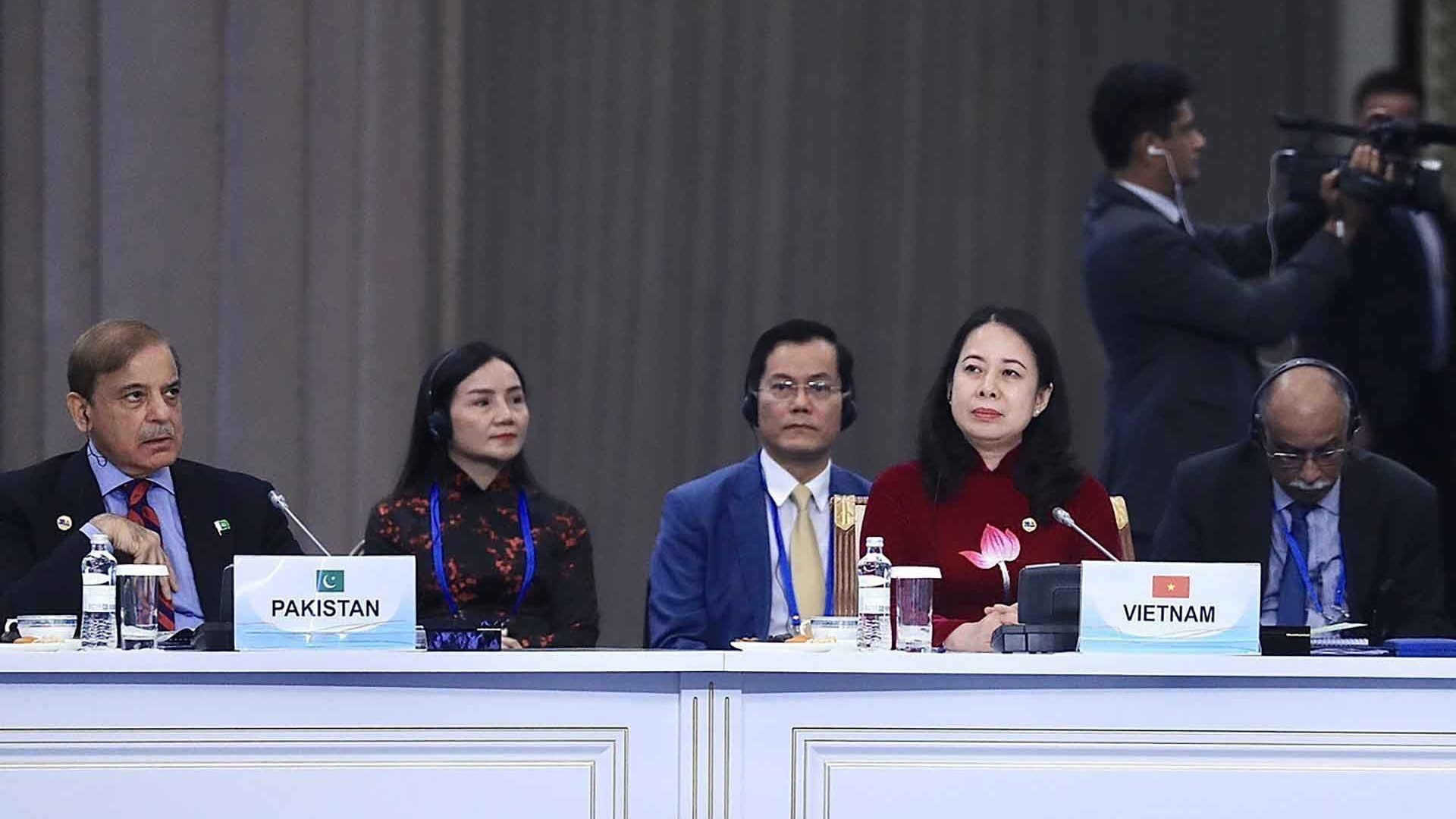 Phó Chủ tịch nước Võ Thị Ánh Xuân dự Hội nghị thượng đỉnh CICA, tiếp xúc và trao đổi với trưởng đoàn các nước
