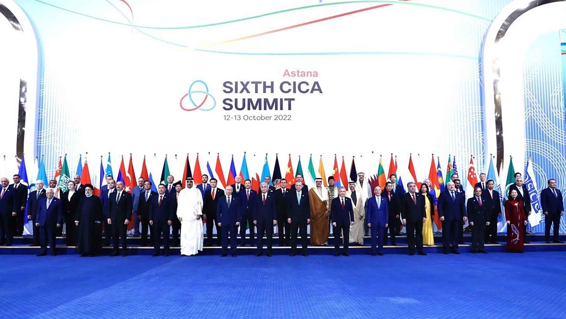 Đóng góp vào công việc chung của CICA, thắt chặt quan hệ với Croatia và Kazakhstan