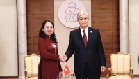 Phó Chủ tịch nước Võ Thị Ánh Xuân hội kiến lãnh đạo các nước nhân dịp tham dự Hội nghị CICA lần thứ 6