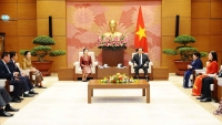 Tăng cường quan hệ Quốc hội Việt Nam-Lào