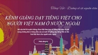 Thêm kênh giảng dạy tiếng Việt trực tuyến cho kiều bào