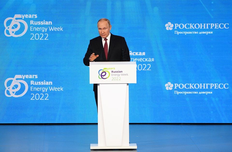 Tổng thống Nga: Muốn hết khủng hoảng năng lượng, châu Âu chỉ cần bật vòi khí đốt là xong. (nguồn: Reuters)