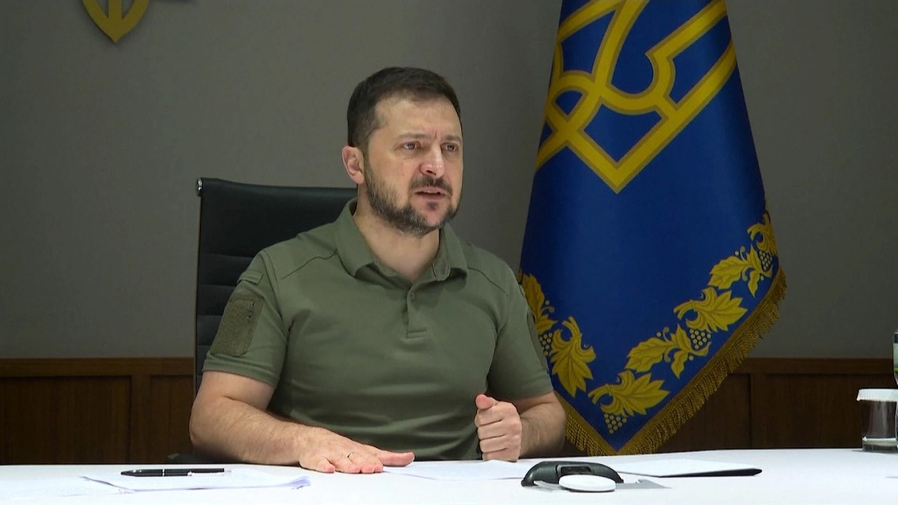 Tổng thống Zelensky nói ‘tất cả những gì đã bị lấy đi khỏi Ukraine sẽ được trả lại’. (Nguồn: NBC News)