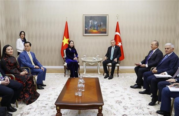 Vietnamese Vice President meets with foreign leaders in Kazakhstan