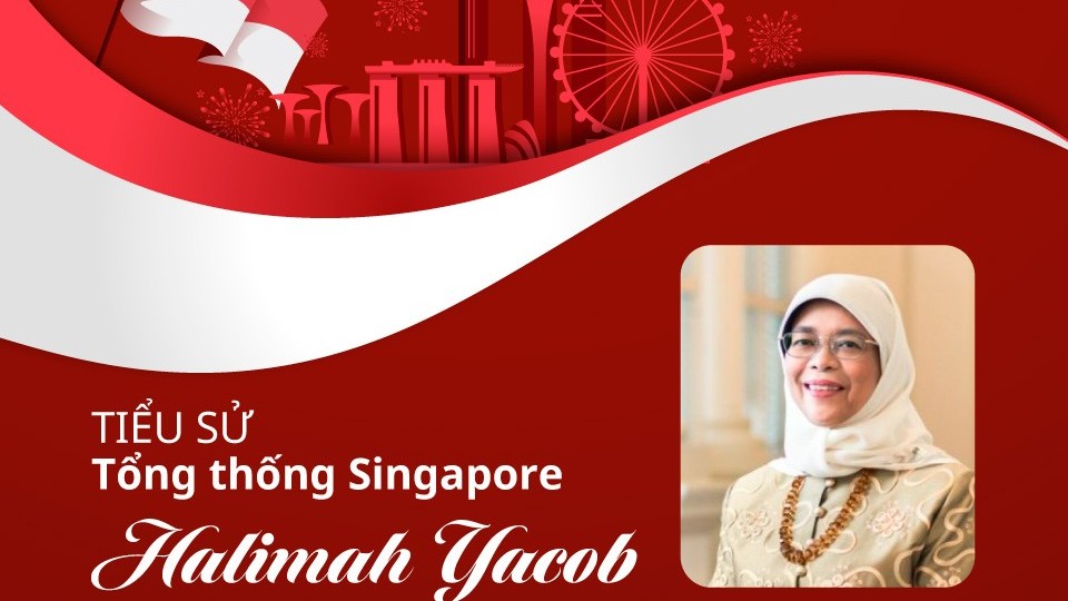 Tiểu sử Tổng thống Singapore Halimah Yacob