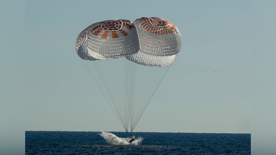 Đoàn phi hành gia của NASA trở về Trái đất an toàn