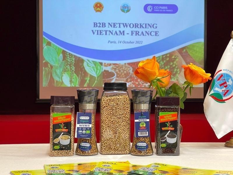 Vietnamese pepper seeks ways to conquer the French market. (Photo: NDO)