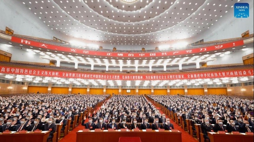 Khai mạc Đại hội XX Đảng Cộng sản Trung Quốc