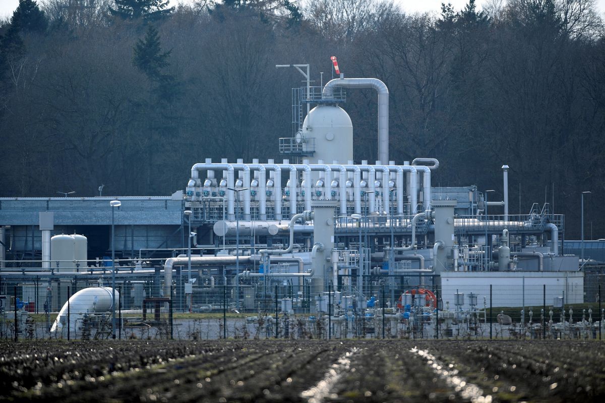Kho khí đốt tự nhiên Astora, là kho chứa khí đốt tự nhiên lớn nhất ở Tây Âu. (Nguồn: Reuters)