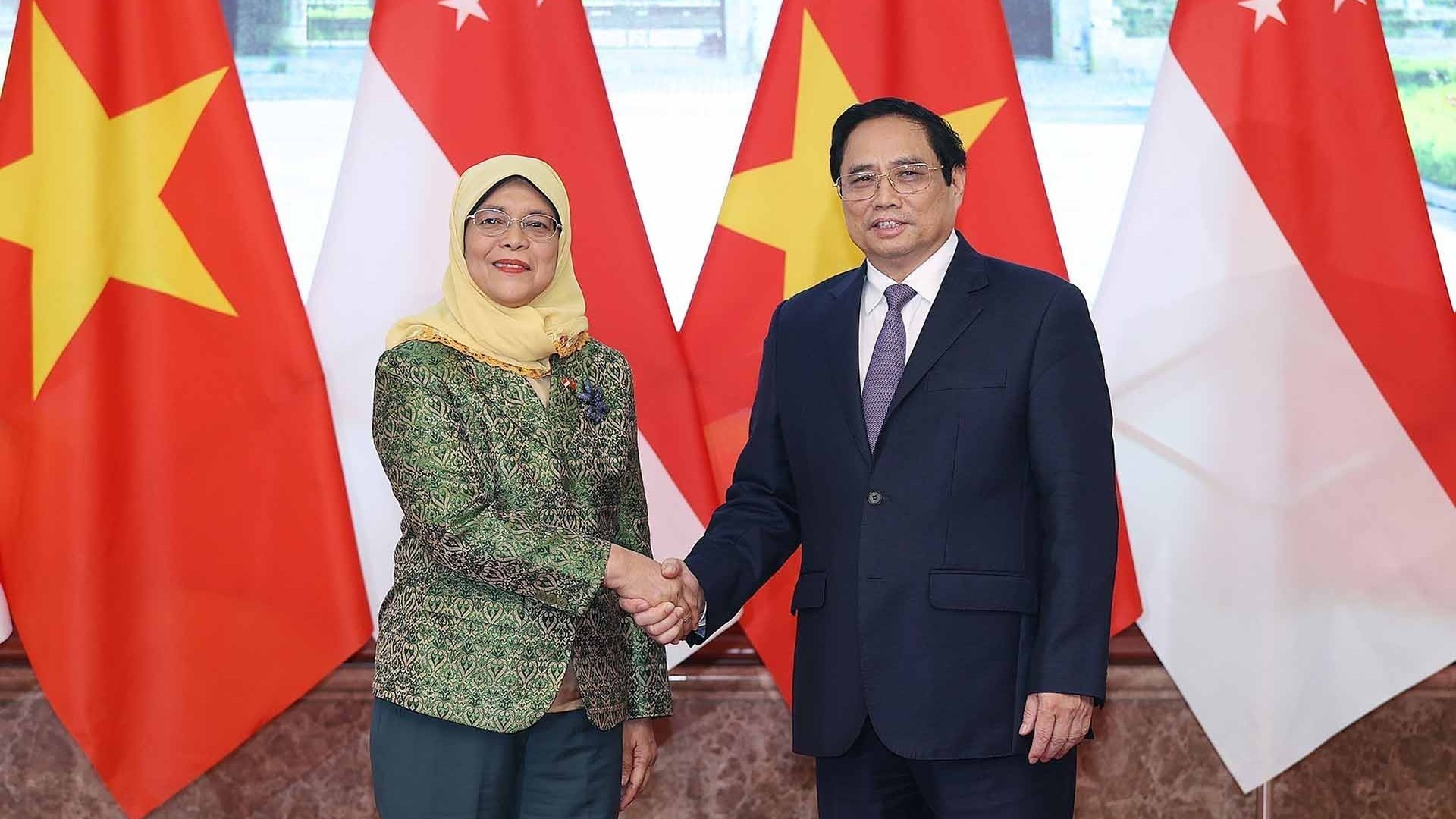 Singapore coi trọng phát triển quan hệ Đối tác chiến lược với Việt Nam