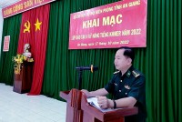 Khai giảng lớp đào tạo kỹ năng tiếng Khmer cho cán bộ Bộ đội Biên phòng An Giang