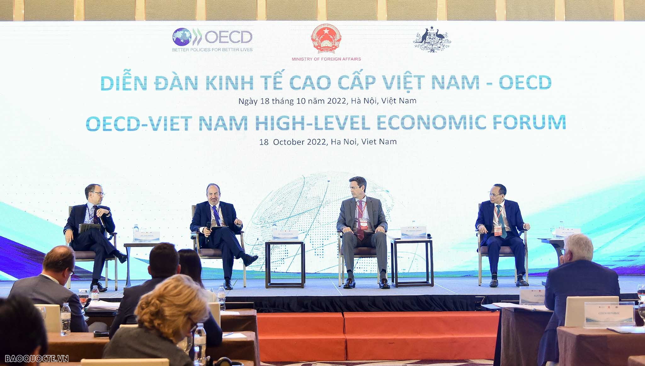 Diễn đàn Cao cấp OECD-Đông Nam Á: Điểm hẹn của các ý tưởng về tầm nhìn hợp tác mới