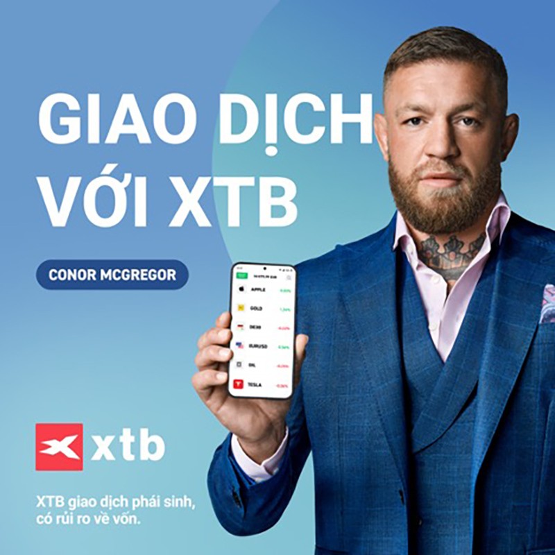 Conor McGregor - tân đại sứ thương hiệu toàn cầu của XTB và câu chuyện thú vị đằng sau