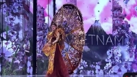 Miss Grand International 2022: Đoàn Thiên Ân hoàn thành phần thi trang phục dân tộc
