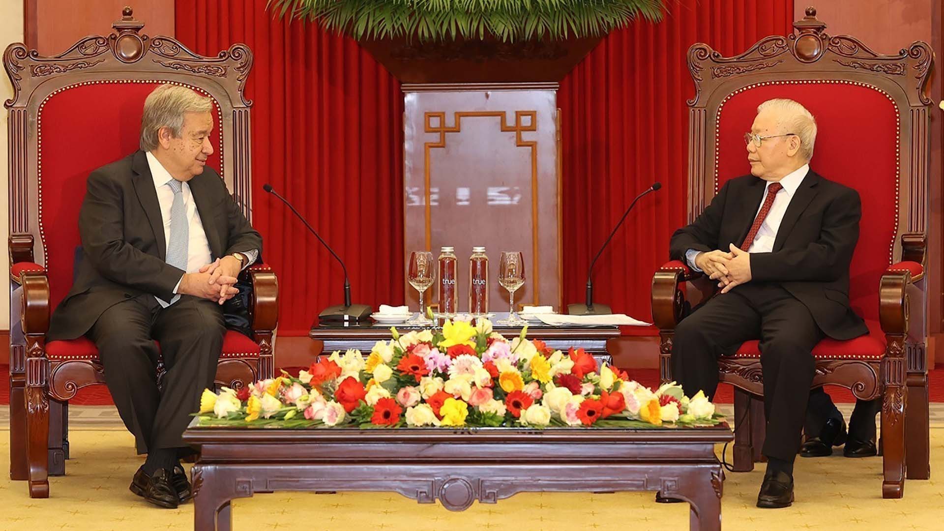 Đối ngoại trong tuần: Tổng Thư ký LHQ thăm chính thức Việt Nam; thúc đẩy quan hệ với Singapore, Hàn Quốc