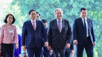 Thủ tướng Chính phủ Phạm Minh Chính tiếp Tổng thư ký Liên hợp quốc António Guterres