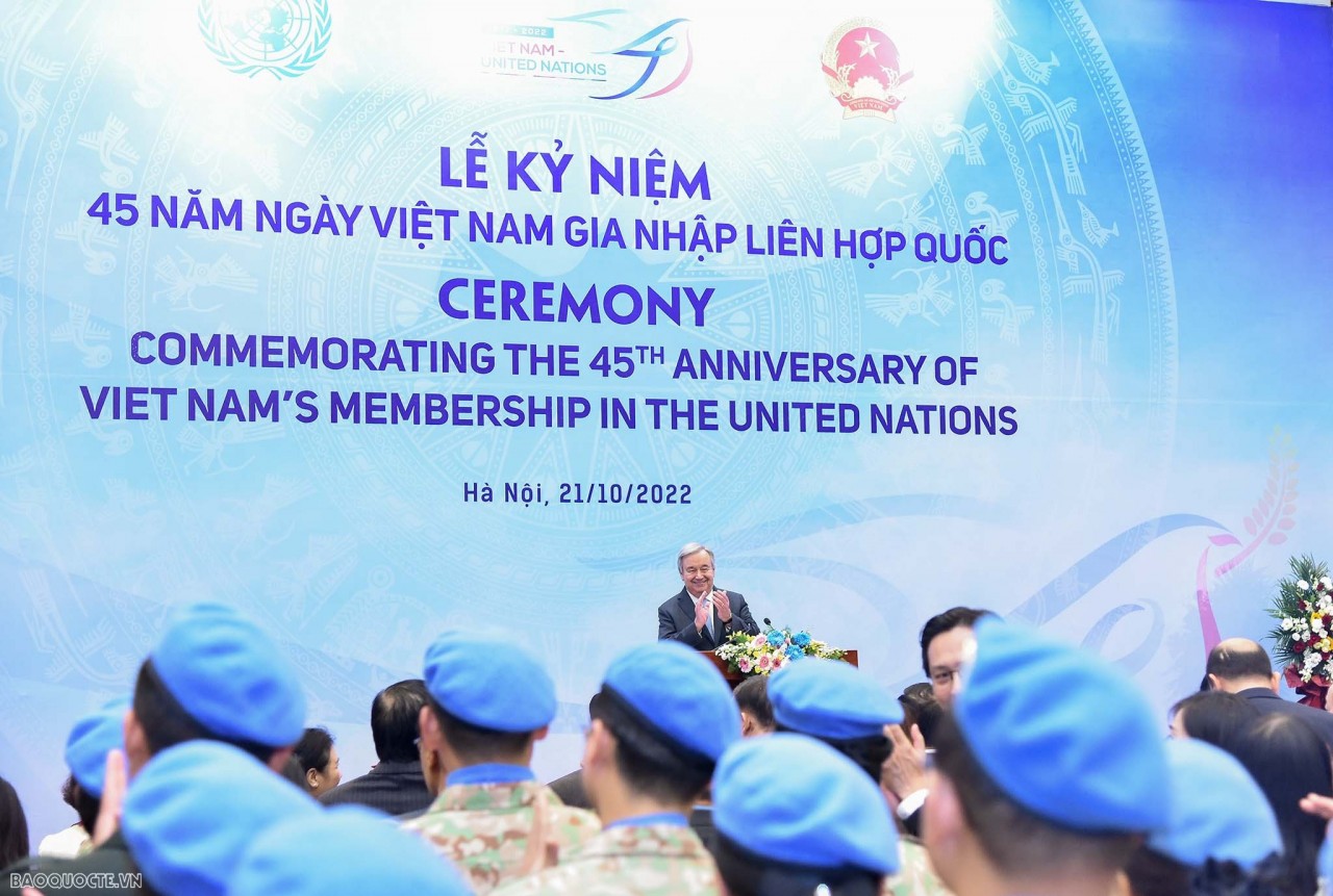 UN Secretary-General wraps up visit to Vietnam