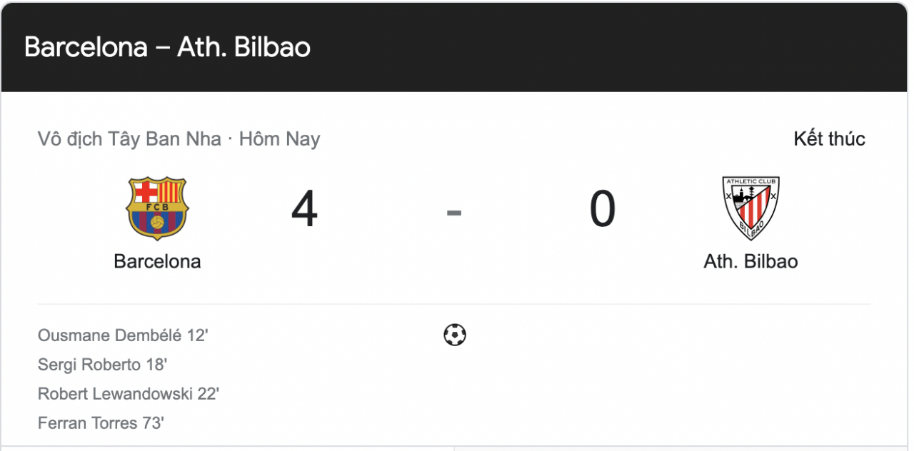 Link xem trực tiếp Barcelona vs Athletic Bilbao (02h00 ngày 24/10) vòng 11 La Liga
