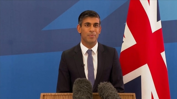 Congratulations sent to new Prime Minister of UK