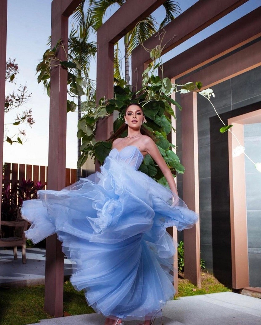 Ngắm nhan sắc tân Hoa hậu Hòa bình Quốc tế 2022 Isabella Menin