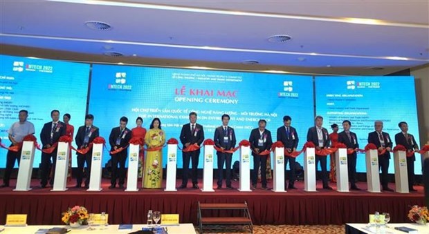 Energy, environment technology exhibition opens in Hanoi