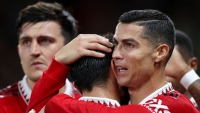 Europa League: Lập công cho Man Utd, Cristiano Ronaldo gia tăng kỷ lục ghi bàn nhiều nhất