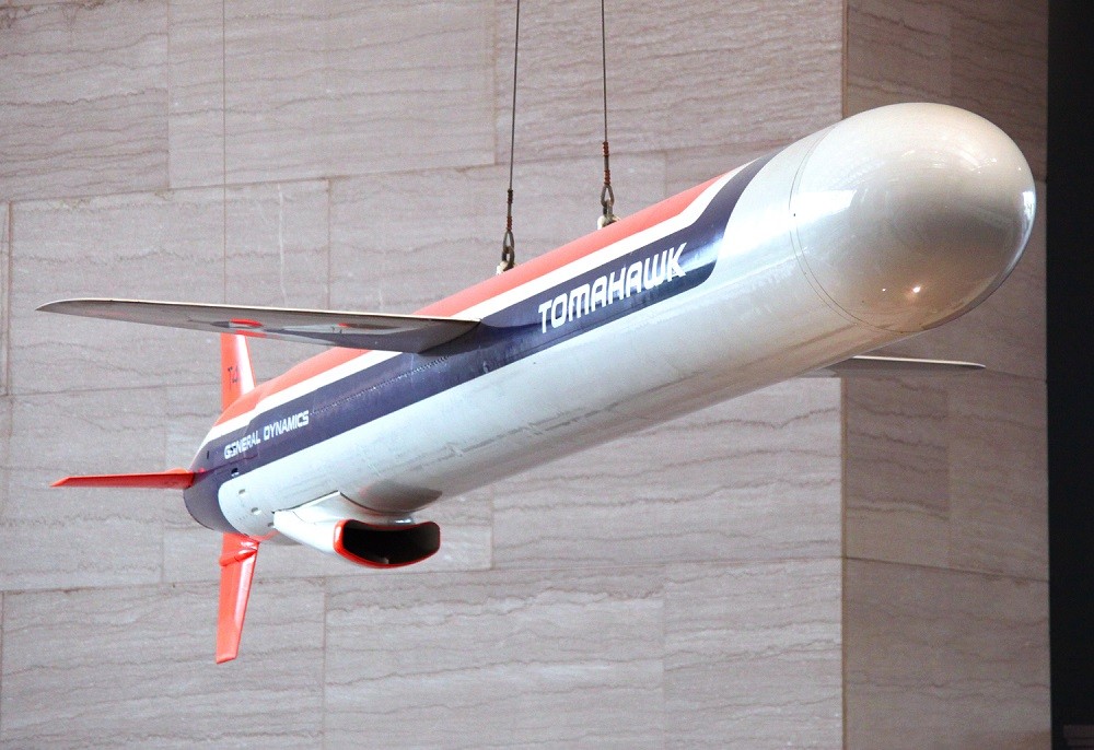 (10.28) Nhật Bản đang cân nhắc khả năng mua tên lửa hành trình Tomahawk của Mỹ - Ảnh Một tên lửa hành trình Tomahawk được trưng bày tại Bảo tàng Smithsonian ở Washington D.C., Mỹ. (Nguồn Wikipedia Commons)