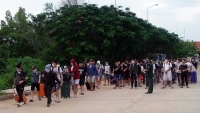 Kiên Giang tiếp nhận thêm công dân Việt Nam trở về từ Campuchia