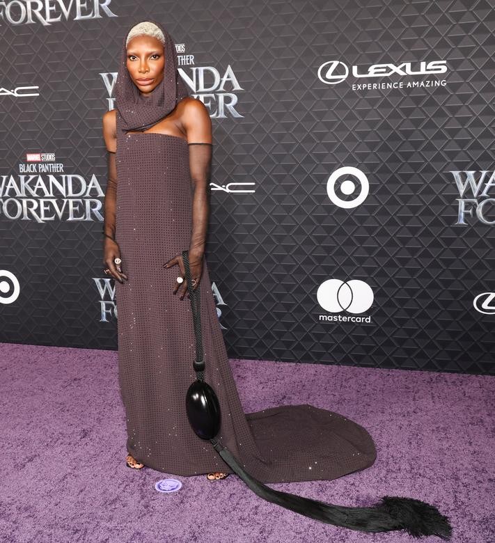 Dàn sao Hollywood nô nức dự buổi ra mắt phim 'Black Panther: Wakanda Forever'