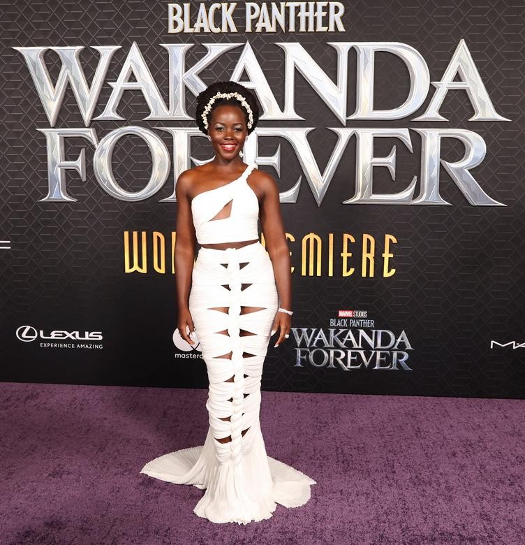 Dàn sao Hollywood nô nức dự buổi ra mắt phim 'Black Panther: Wakanda Forever'