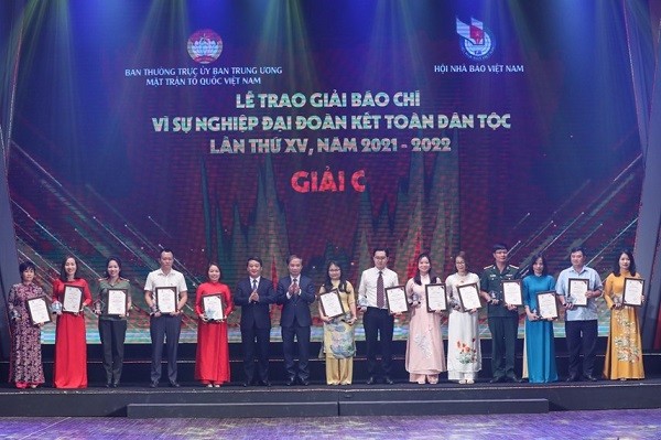 80 tác phẩm được vinh danh Giải báo chí 'Vì sự nghiệp Đại đoàn kết toàn dân tộc'