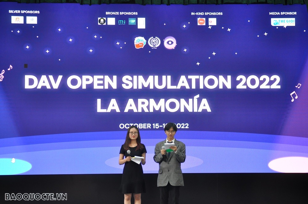 Toàn cảnh buổi khai mạc DAV Open Simulation 2022. (Ảnh: Minh Quân)