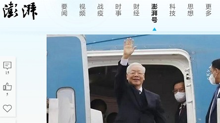 Chuyên gia đánh giá về chuyến thăm Trung Quốc của Tổng Bí thư: Tương tác giữa lãnh đạo hai Đảng 'định hướng' cho quan hệ song phương