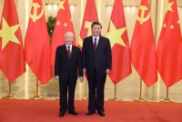 Lãnh đạo Việt Nam gửi điện mừng Lãnh đạo khóa mới của Trung Quốc