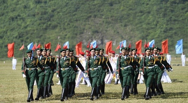 Rehearsals for AARM-30 opening, closing ceremonies in Vietnam