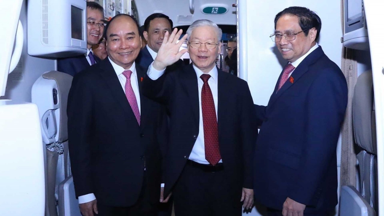 General Secretary Nguyen Phu Trong wraps up China visit