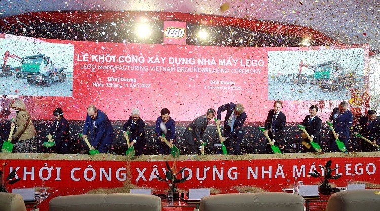 Khởi công xây dựng nhà máy LEGO đầu tiên tại Việt Nam trị giá 1,3 tỷ USD