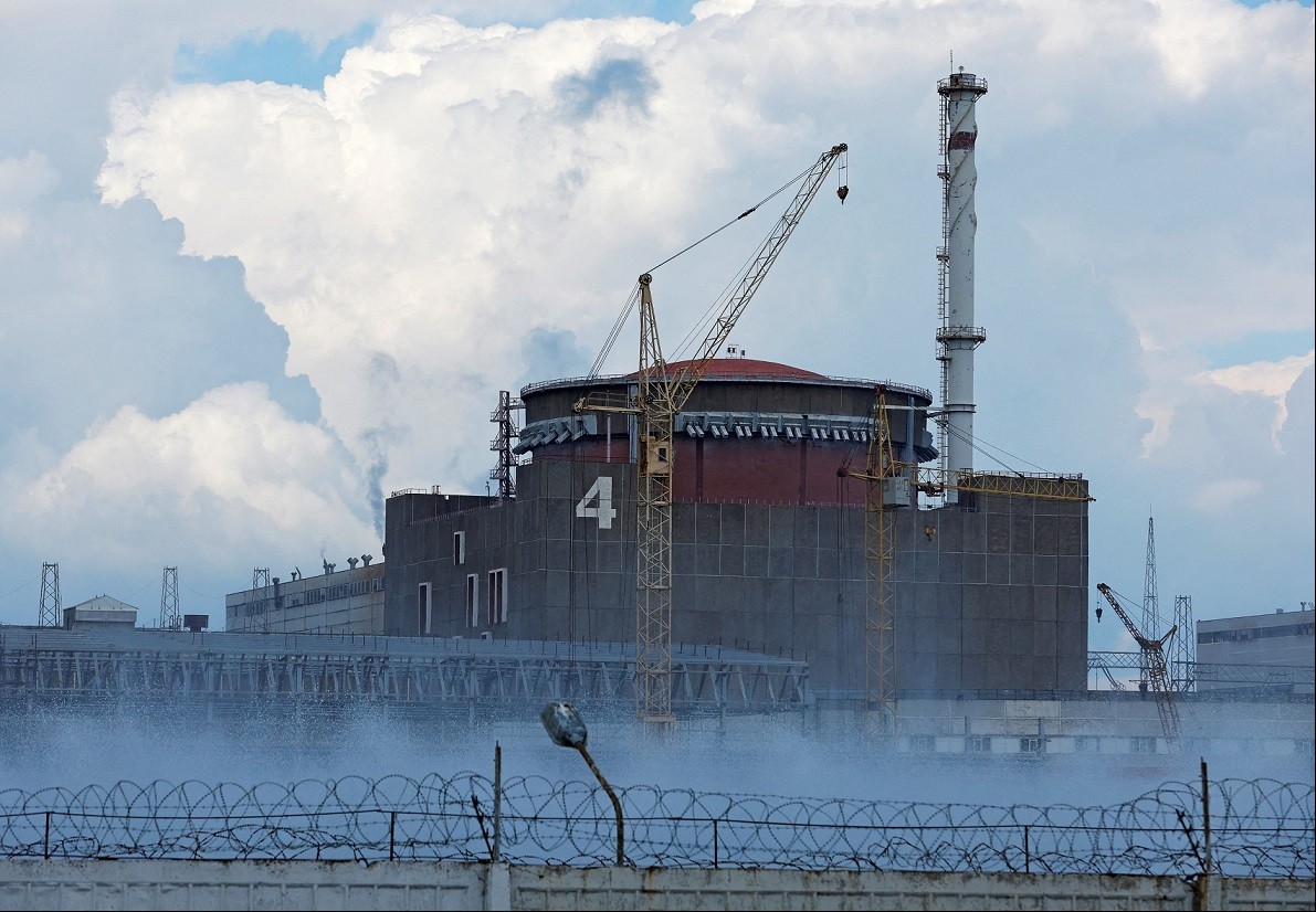 Lý do Nga nói ‘không có gì bất thường’ khi đặt mìn bên ngoài nhà máy điện hạt nhân Zaporizhzhia ở Ukraine