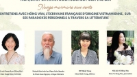 Trò chuyện cùng nhà văn người Pháp gốc Việt Hồng Vân