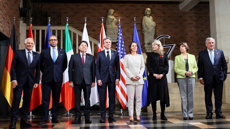 Tuyên bố chung Hội nghị Ngoại trưởng G7: Dành ‘gói viện trợ mùa Đông’ cho Ukraine, kêu gọi Nga gia hạn thỏa thuận ngũ cốc