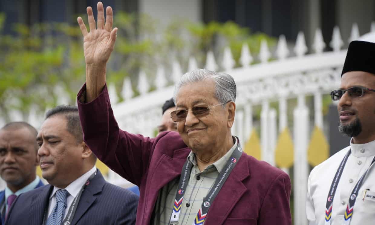 Malaysia: Tranh cử Hạ viện khi gần 100 tuổi, Mahathir Mohamad vẫn tin tưởng vào ‘cơ hội lớn’. (Nguồn: AP)