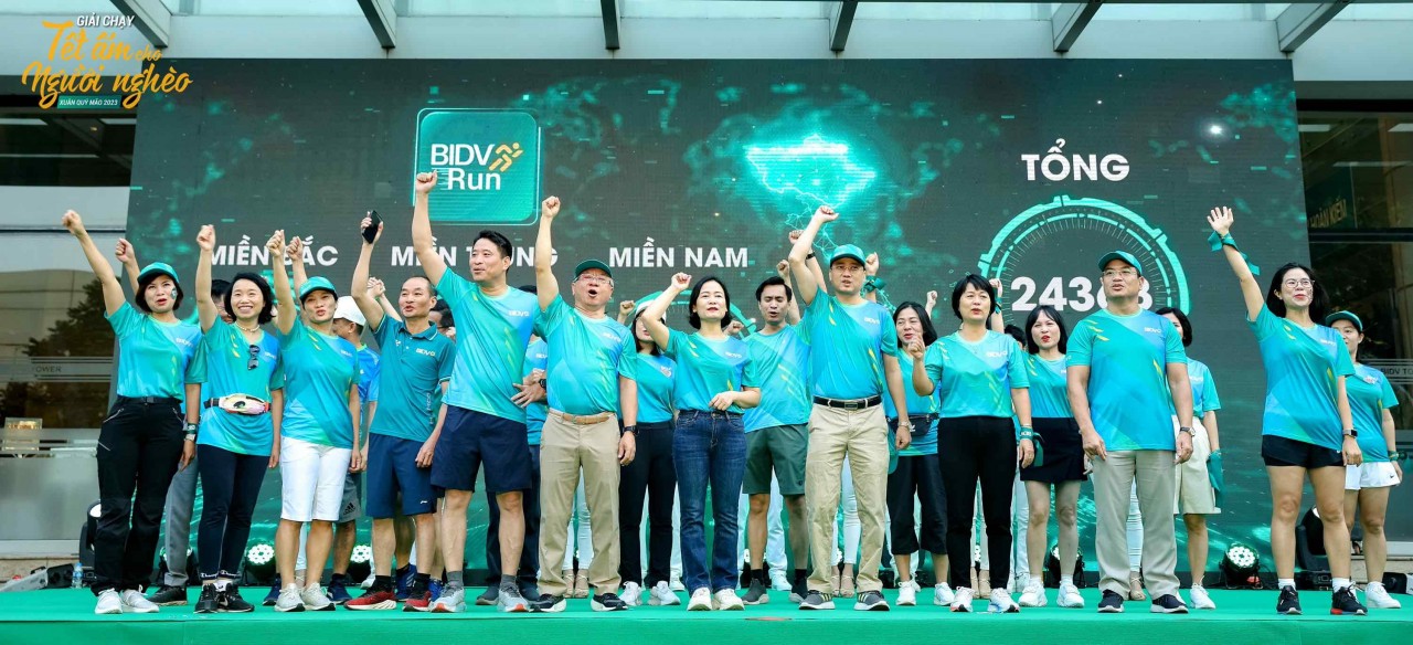 BIDV phát động giải chạy Tết ấm cho người nghèo Xuân Quý Mão 2023