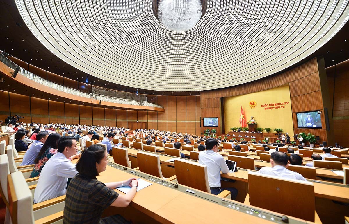 Kỳ họp thứ 4, Quốc hội khoá XV, ngày 05/11/2022. (Nguồn: Quochoi.vn)