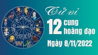 Tử vi 12 cung hoàng đạo Thứ Ba ngày 8/11/2022: Bọ Cạp bị ngăn cản tình cảm