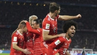 Bayern Munich vững chắc dẫn đầu Bundesliga, Dortmund thua trên sân khách