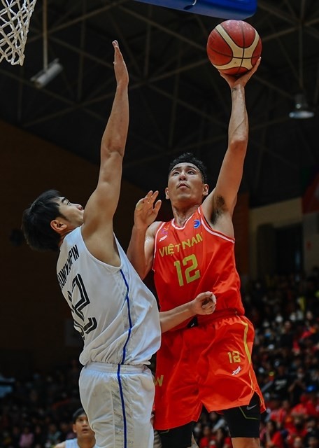 Vietnamese basketball team ready for tip-off at FIBA Asia Cup