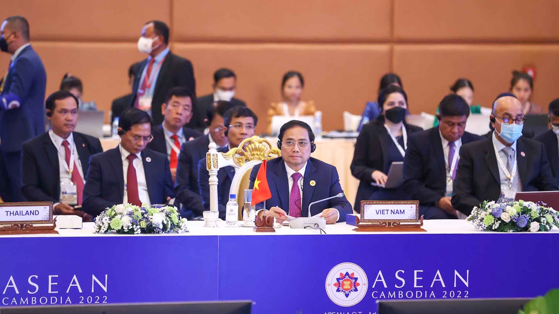 Thủ tướng Phạm Minh Chính tại Hội nghị. (Nguồn: VGP)