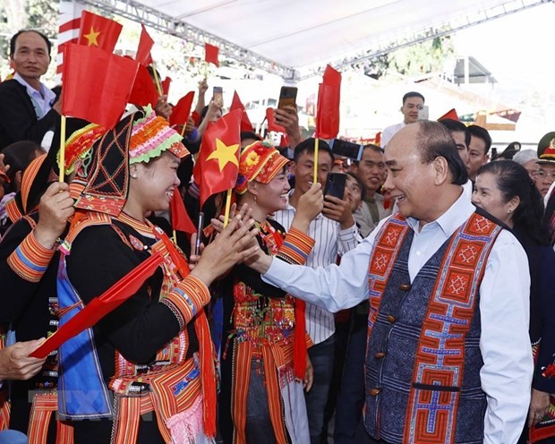 President attends festival of great national unity in Lai Chau