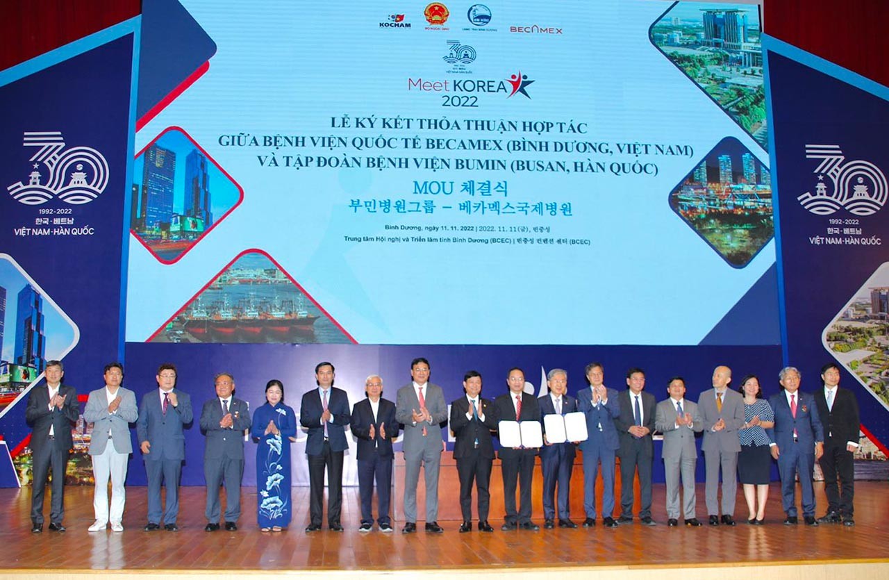 'Gặp gỡ Hàn Quốc 2022' - nơi Bình Dương tăng cường hợp tác với các đối tác sông Hàn