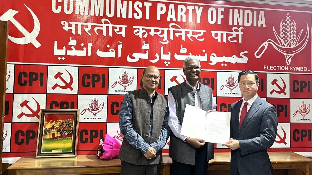 Communist parties of Vietnam, India advance cooperation